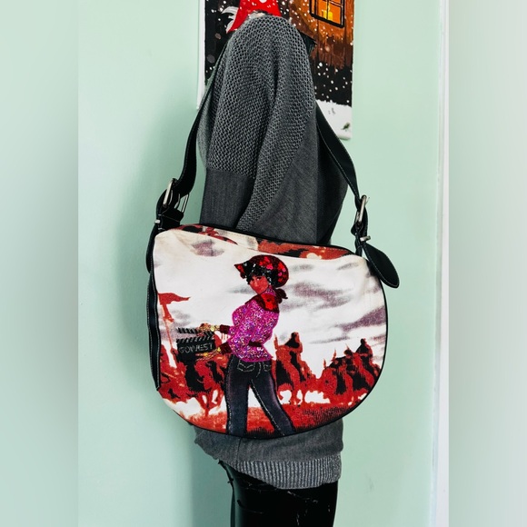 Prezzo Sequined Cowgirl Shoulder Bag - Picture 2 of 13